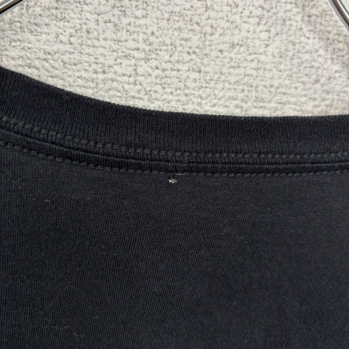 NHL シカゴブラックホークス　アイスホッケー　長袖オフィシャルプリントTシャツ　ロンＴ　黒　ブラック　Ｍサイズ　古着