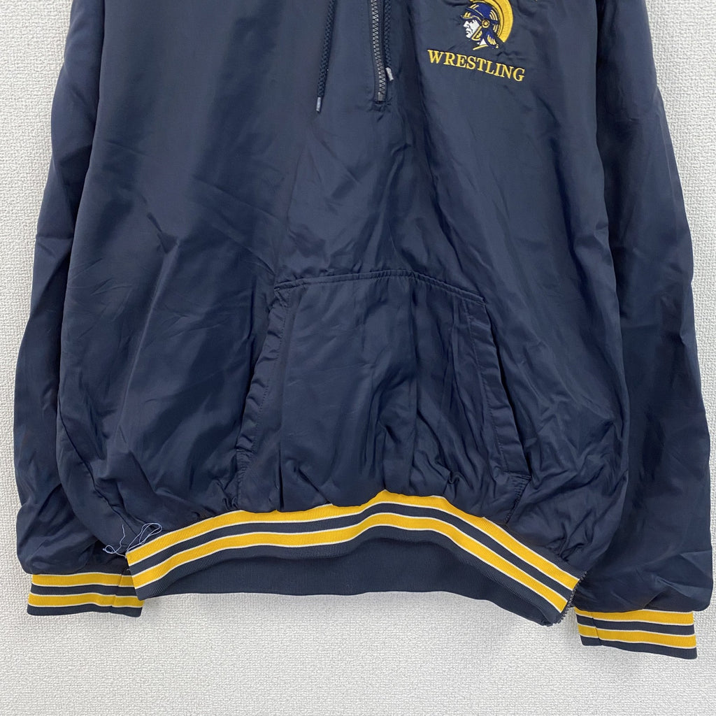 90s　Holloway　ホロウェイ　アノラックパーカー　ヴィンテージ　紺　ネイビー　2XLサイズ　古着