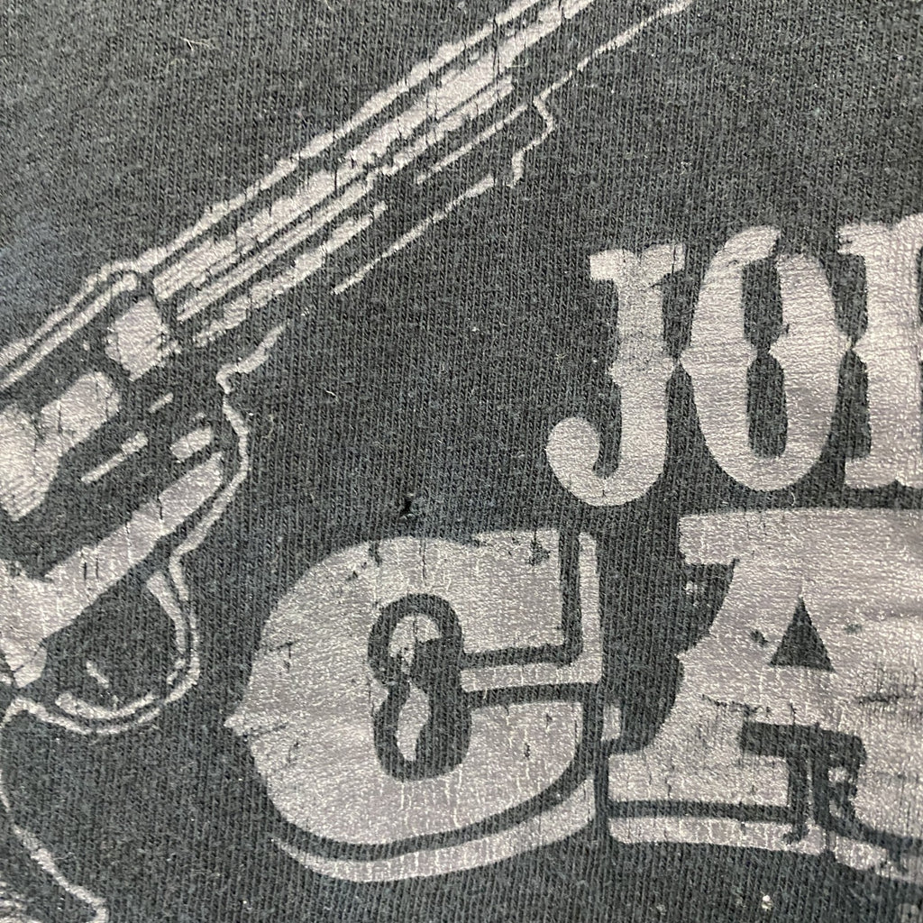 Starworld　JOHNNY CASH　半袖プリントTシャツ　黒　ブラック　Mサイズ　古着