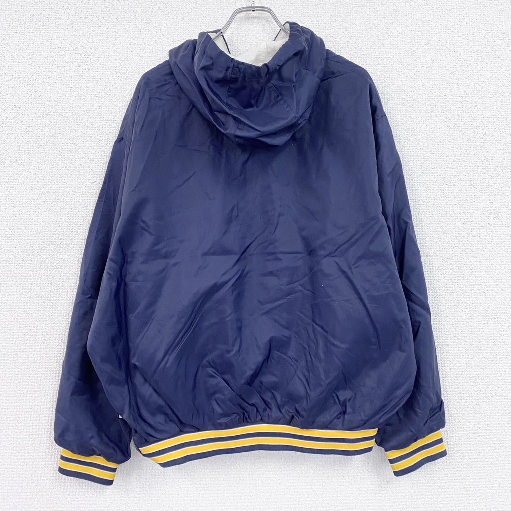 90s　Holloway　ホロウェイ　アノラックパーカー　ヴィンテージ　紺　ネイビー　2XLサイズ　古着