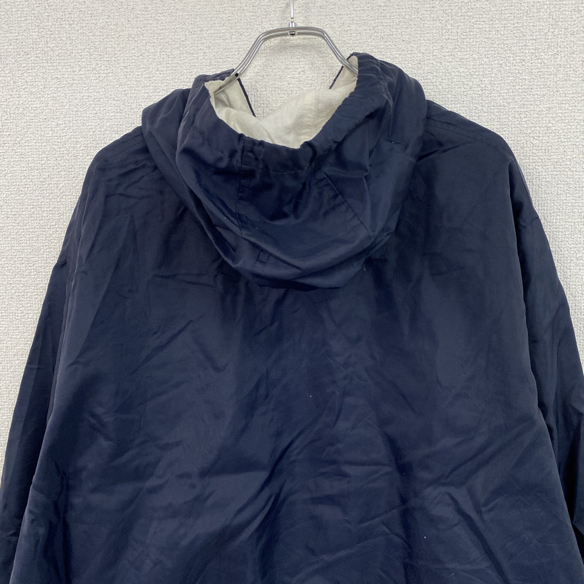 90s　Holloway　ホロウェイ　アノラックパーカー　ヴィンテージ　紺　ネイビー　2XLサイズ　古着