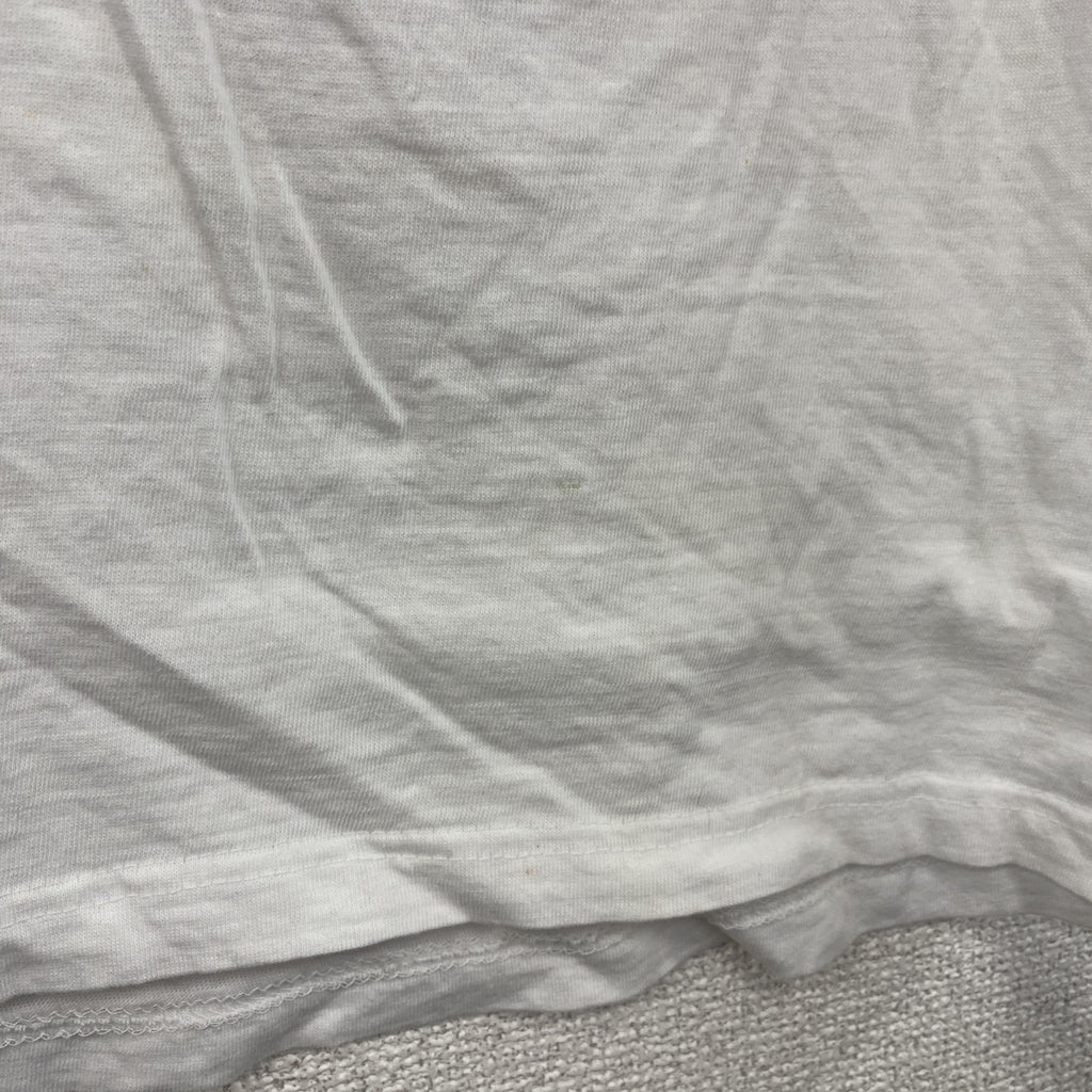 ～00s　COTTON SPORT　半袖プリントTシャツ　人物T　ヴィンテージ　白　ホワイト　Lサイズ　古着