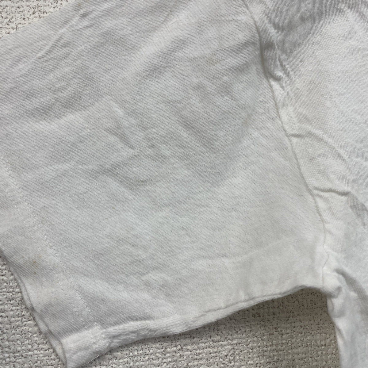 ～00s　COTTON SPORT　半袖プリントTシャツ　人物T　ヴィンテージ　白　ホワイト　Lサイズ　古着