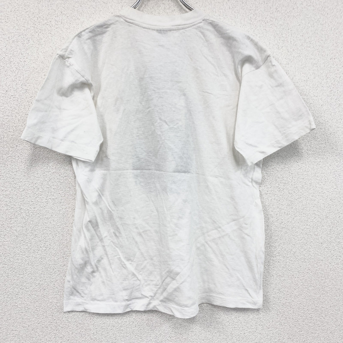 ～00s　COTTON SPORT　半袖プリントTシャツ　人物T　ヴィンテージ　白　ホワイト　Lサイズ　古着