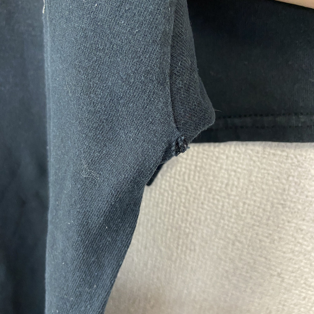 GILDAN ギルダン　半袖プリントデザインTシャツ　クルーネック　WE ARE TECH　黒　ブラック　Mサイズ　古着