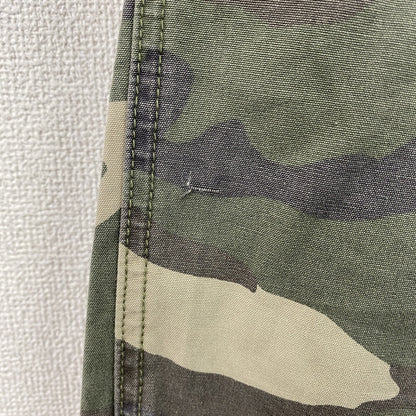 Abercrombie＆Fitch　アバクロ　カーゴパンツ　迷彩　カモフラ柄　カーキ　2サイズ