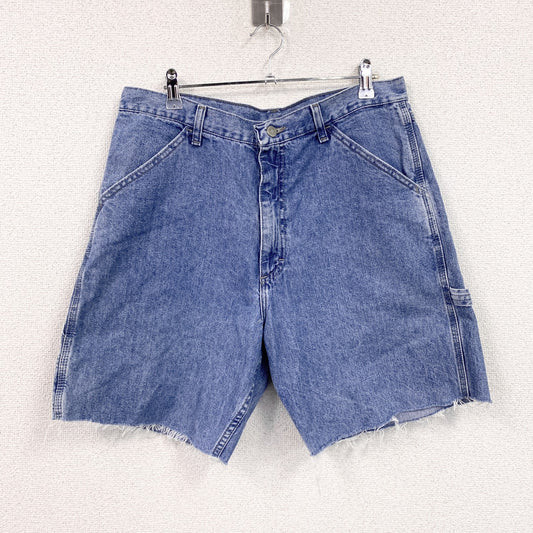 Wrangler　ラングラー　デニムハーフパンツ　ペインターパンツ　カットオフ　インディゴ　W32