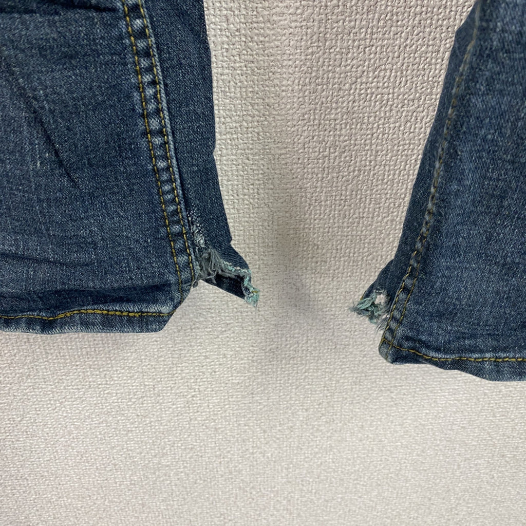 Levi’s　リーバイス　SIGNATURE　デニムパンツ/ジーンズ　ジップフライ　縦落ち　インディゴ　W32サイズ　古着