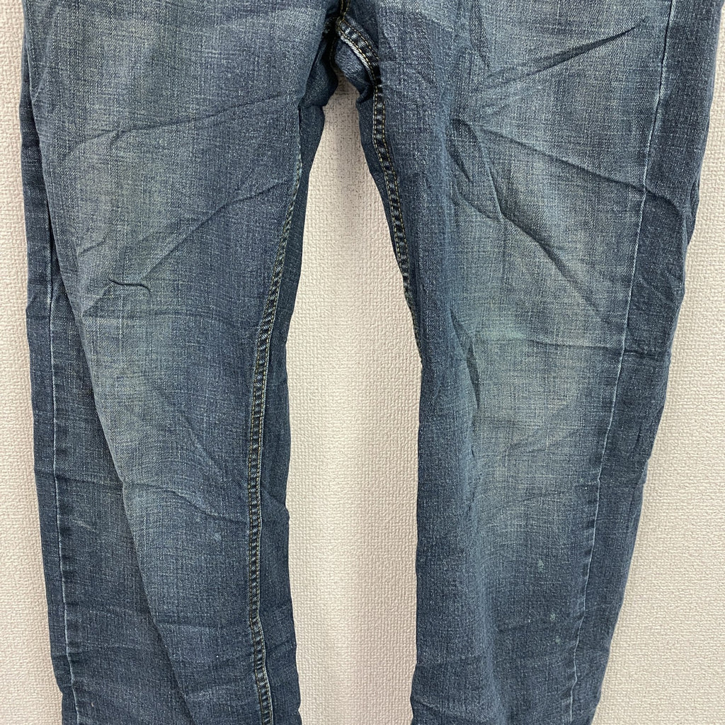 Levi’s　リーバイス　SIGNATURE　デニムパンツ/ジーンズ　ジップフライ　縦落ち　インディゴ　W32サイズ　古着