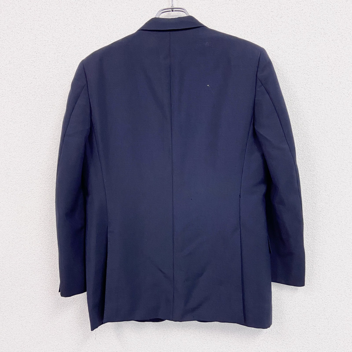 BALENCIAGA　バレンシアガ　テーラードジャケット　ブレザー　紺ブレ　ノッチドラペル　紺　ネイビー　古着