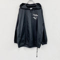 RUNBIRD　MIZUNO　ランバード　ミズノ　ナイロンプルオーバージャケット　黒　ブラック　Mサイズ ウインドブレーカー ナイロンアウター メンズ 古着