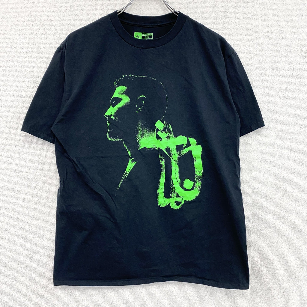 KINGBUSHIDOSHOP DE　半袖プリントTシャツ　黒　ブラック　Lサイズ　古着