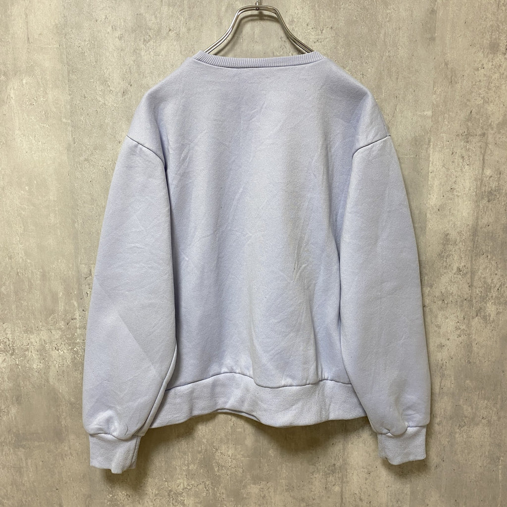 ROMWE　長袖アニメプリントスウェット　トレーナー　レトロ　デザイン　クルーネック　秋冬服　Sサイズ　古着