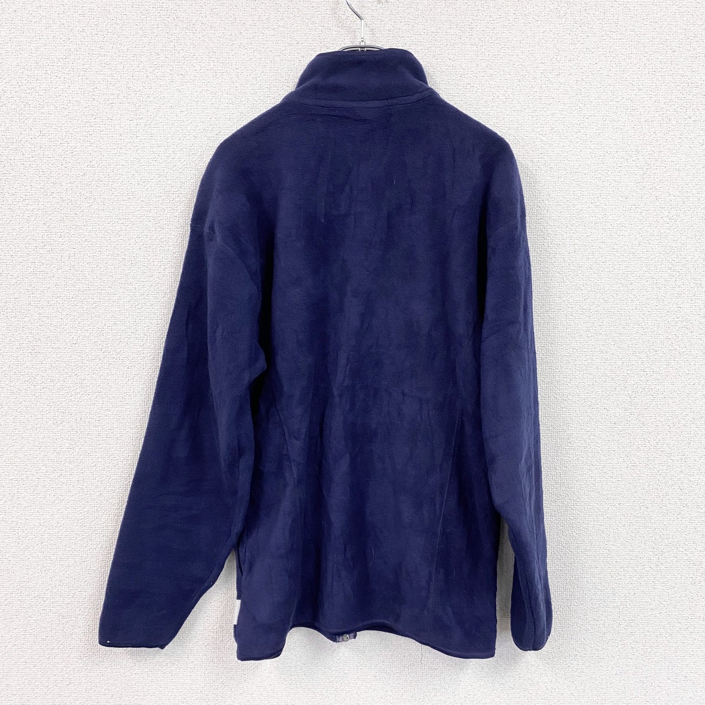 RUSSELL　ラッセル　フルジップフリースジャケット　無地　紺　ネイビー　Mサイズ