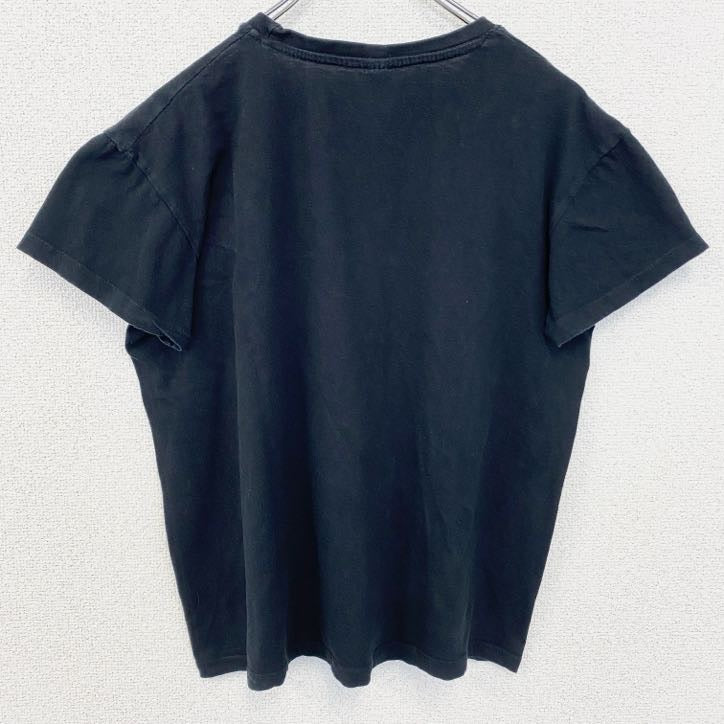 SOL’S　半袖プリントゲームTシャツ　Friendly Fire　ビックデザイン　クルーネック　黒　ブラック　Sサイズ　古着