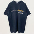 FRUIT OF THE LOOM　フルーツオブザルーム　半袖Tシャツ　両面プリント　12連プリント　黒　ブラック　Lサイズ　古着