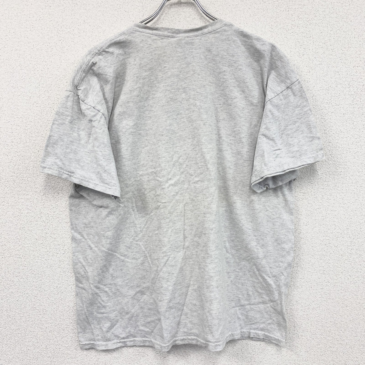 GILDAN　ギルダン　半袖プリントイラストTシャツ　Vintage Tatra T87　灰色　グレー　XLサイズ　古着