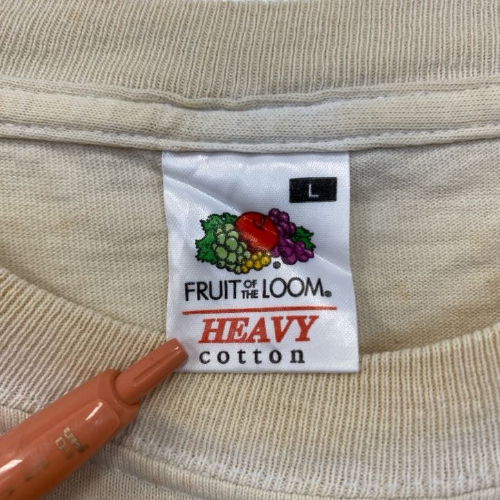 フルーツオブザルーム　半袖両面ビッグプリントTシャツ　ドラゴン　龍　武者　和柄　ヴィンテージ　Lサイズ　古着
