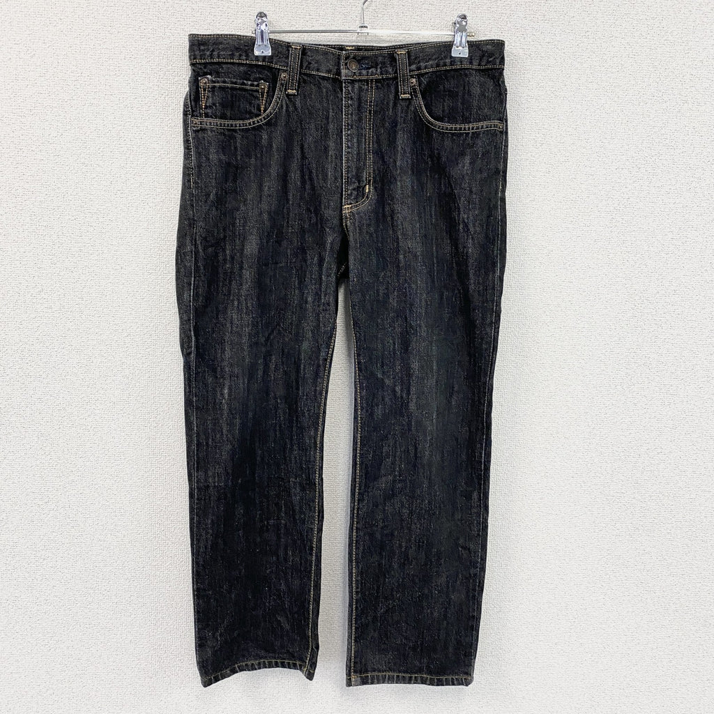 EDWIN　エドウィン　403　デニムパンツ/ジーンズ　ジップフライ　黒　ブラック　W33サイズ　古着