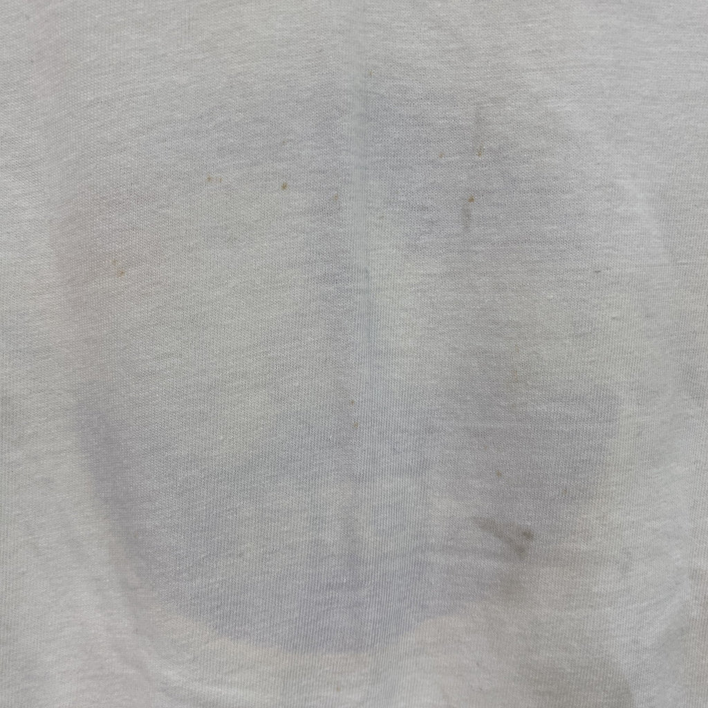 ～00s　Hard Rock Hotel　ハードロック　半袖プリントTシャツ　シングルステッチ　企業ロゴ　白　ホワイト　Sサイズ　古着