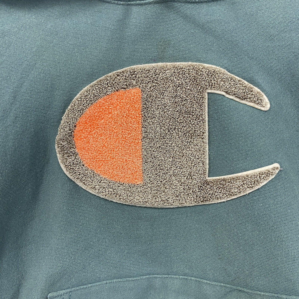 Champion　チャンピオン　リバースウィーブ　スウェットパーカー/フーディー　モスグリーン　XSサイズ　古着