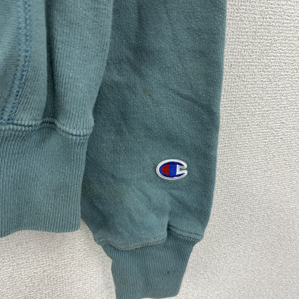 Champion　チャンピオン　リバースウィーブ　スウェットパーカー/フーディー　モスグリーン　XSサイズ　古着