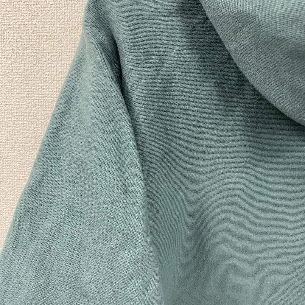 Champion　チャンピオン　リバースウィーブ　スウェットパーカー/フーディー　モスグリーン　XSサイズ　古着
