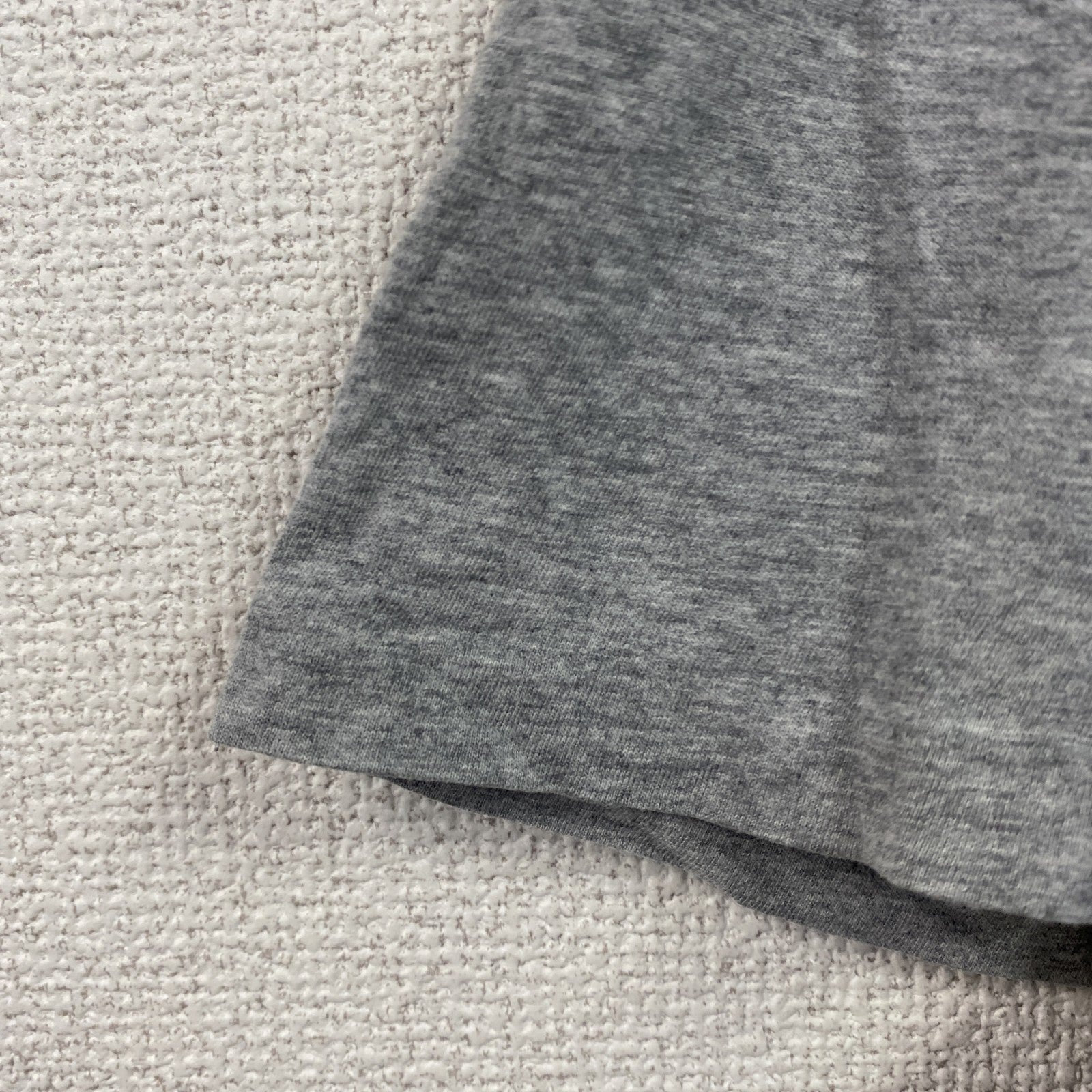 POLO RALPH LAUREN　ラルフローレン　半袖Tシャツ　ボーダー柄　刺繍ロゴ　シングルステッチ　灰色　グレー　Mサイズ　古着