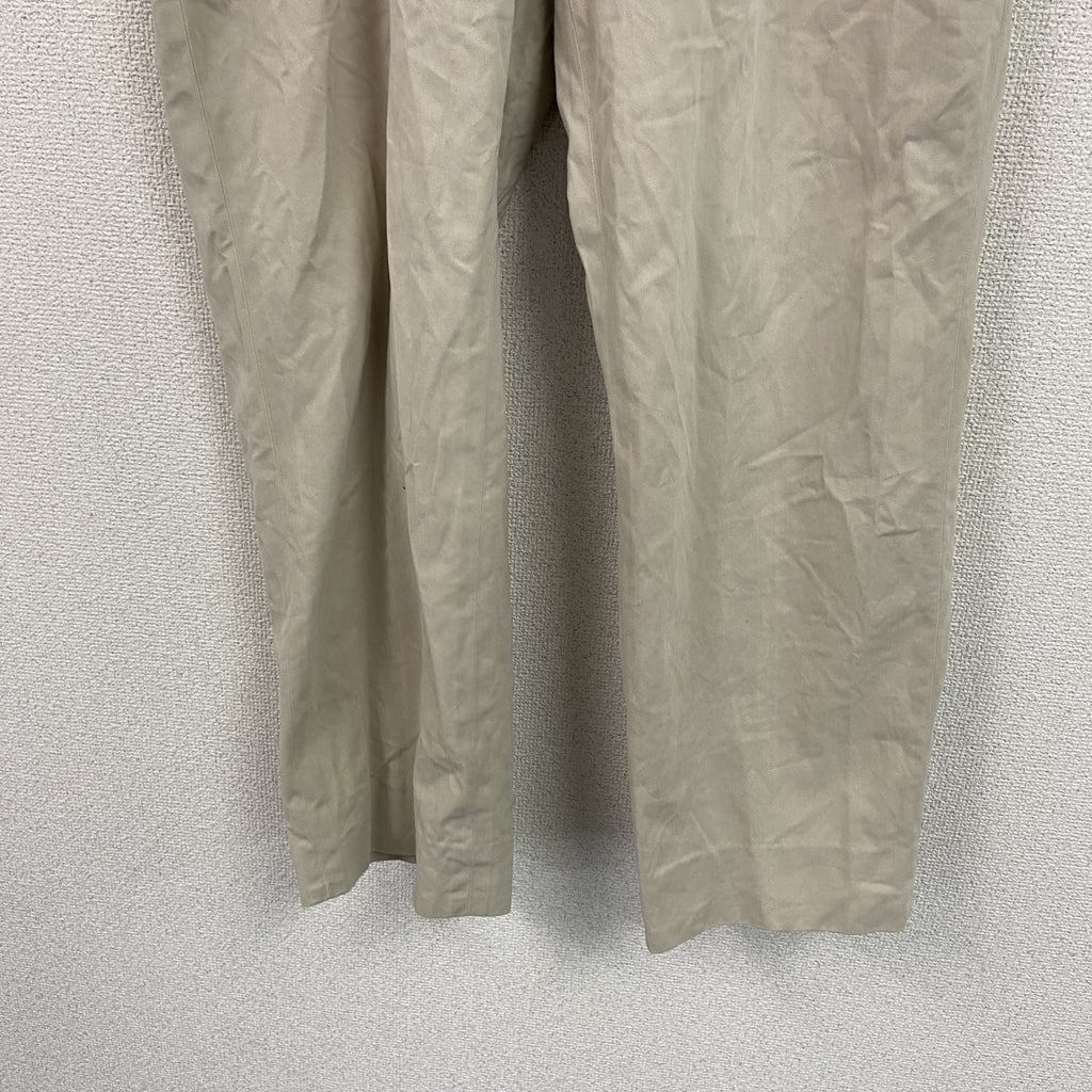 Brooks Brothers　ブルックスブラザーズ　チノパンツ　ジップフライ　ベージュ　W36サイズ メンズ コットン 古着
