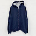 Champion　チャンピオン　フルジップパーカー/フーディー　紺　ネイビー　3XLサイズ　古着