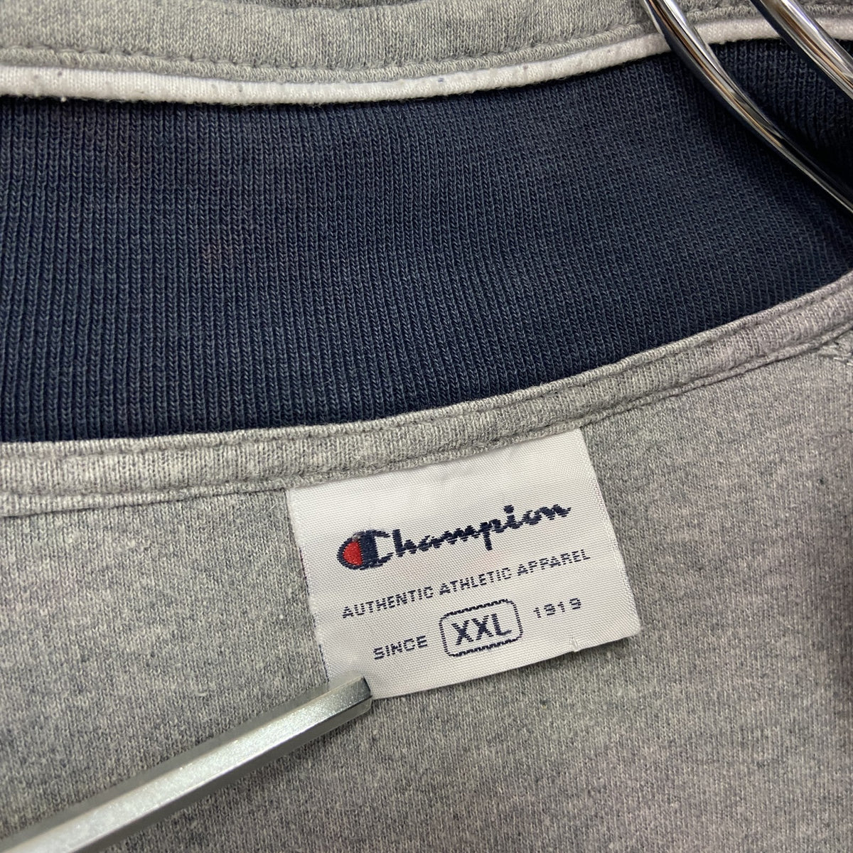 Champion　チャンピオン　トラックジャケット/ジャージ　灰色　グレー　2XLサイズ　古着