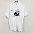 POTENZA　ポテンザ　BRIDGESTONE　ブリヂストン　スーパーフォーミュラ　半袖プリント企業Tシャツ　白　ホワイト　古着