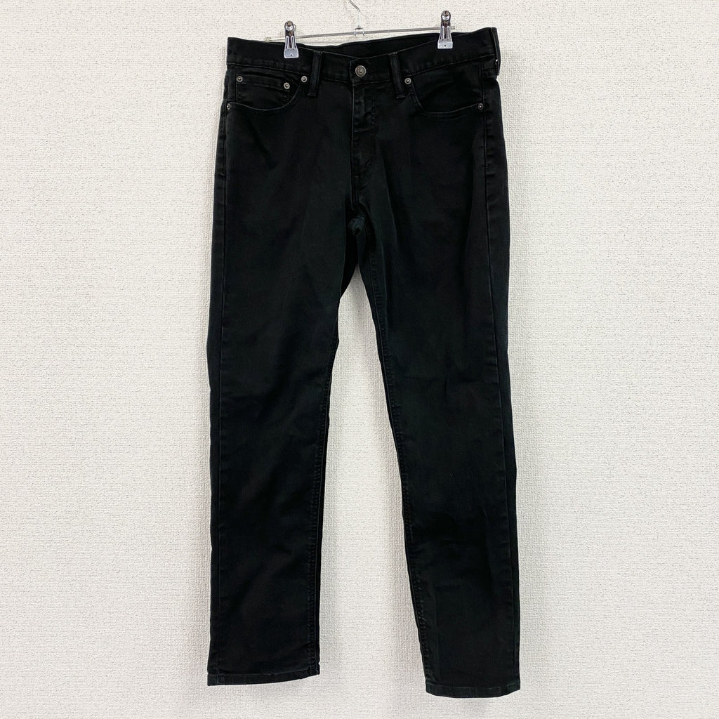 Levi’s　リーバイス　541　ブラックデニムパンツ/ジーンズ　ジップフライ　黒　ブラック　W32サイズ　古着