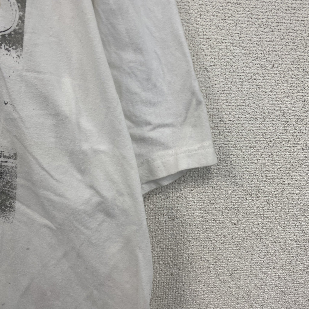 半袖プリントTシャツ　Las Vegas　ラスベガス　ス―べニア　白　ホワイト カットソー メンズ 古着