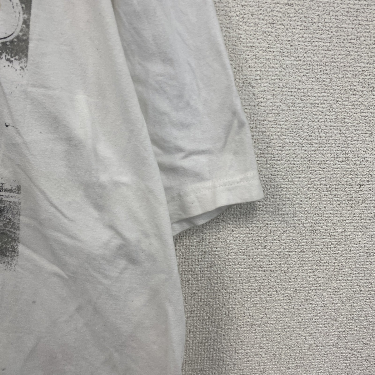 半袖プリントTシャツ　Las Vegas　ラスベガス　ス―べニア　白　ホワイト カットソー メンズ 古着