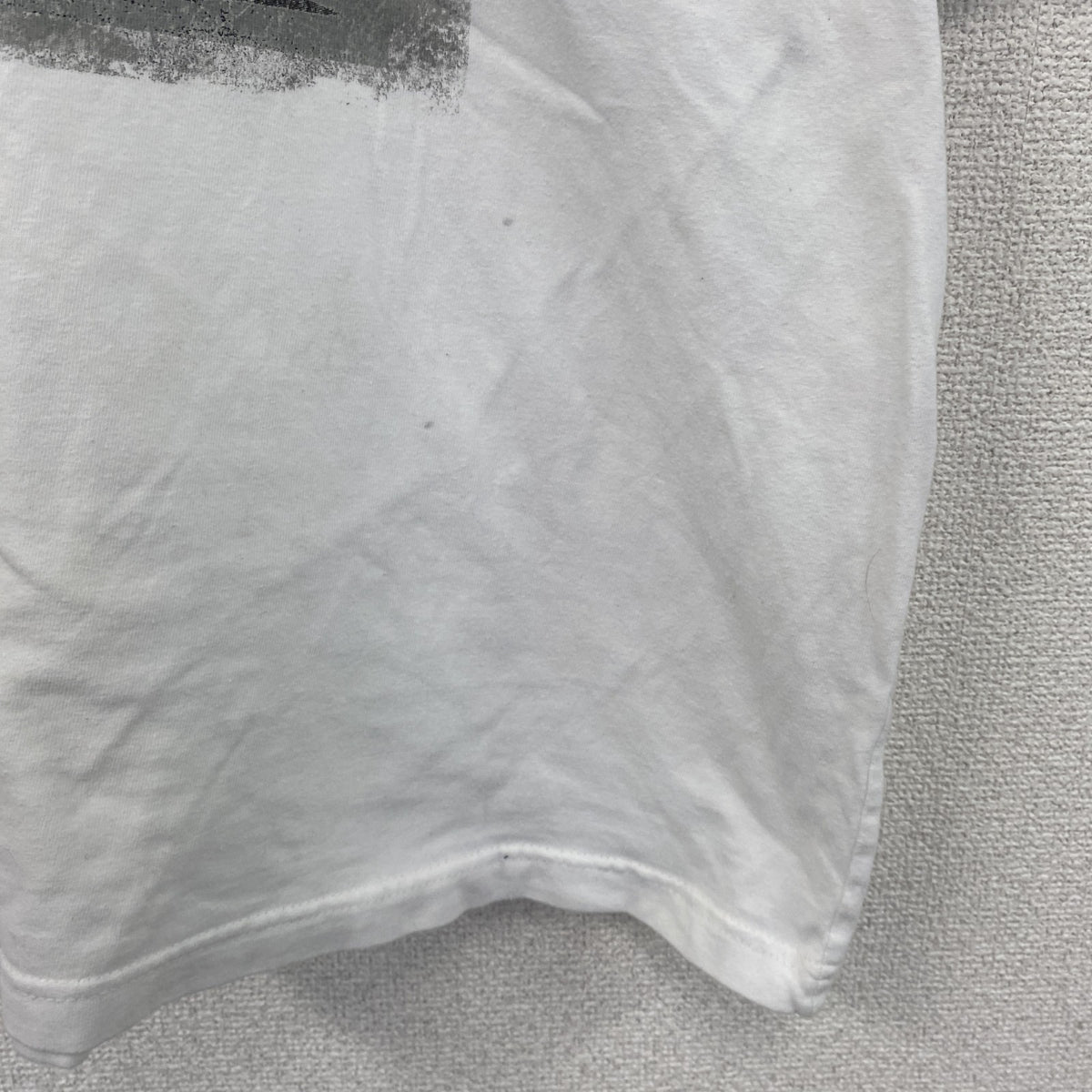 半袖プリントTシャツ　Las Vegas　ラスベガス　ス―べニア　白　ホワイト カットソー メンズ 古着