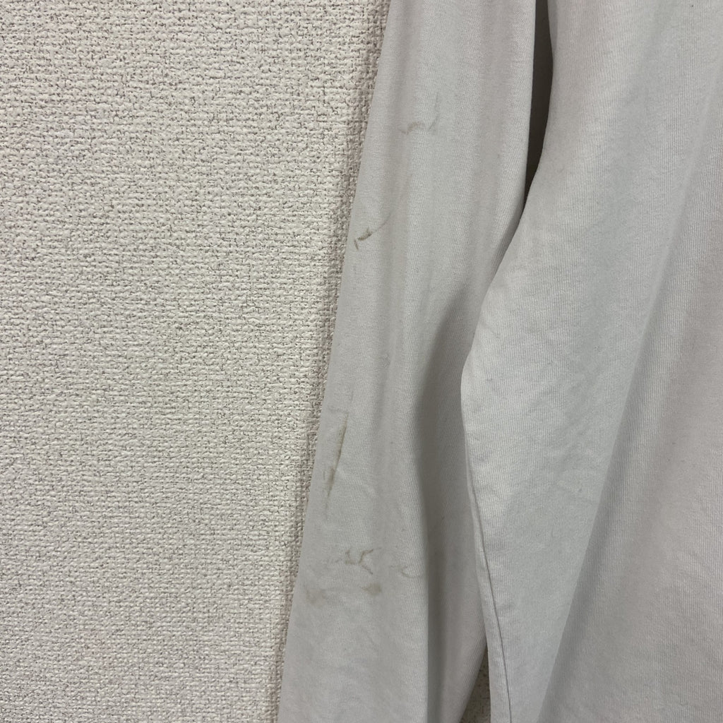 THE NORTH FACE　ザ・ノースフェイス　長袖Tシャツ/ロンT　白　ホワイト　Lサイズ　古着