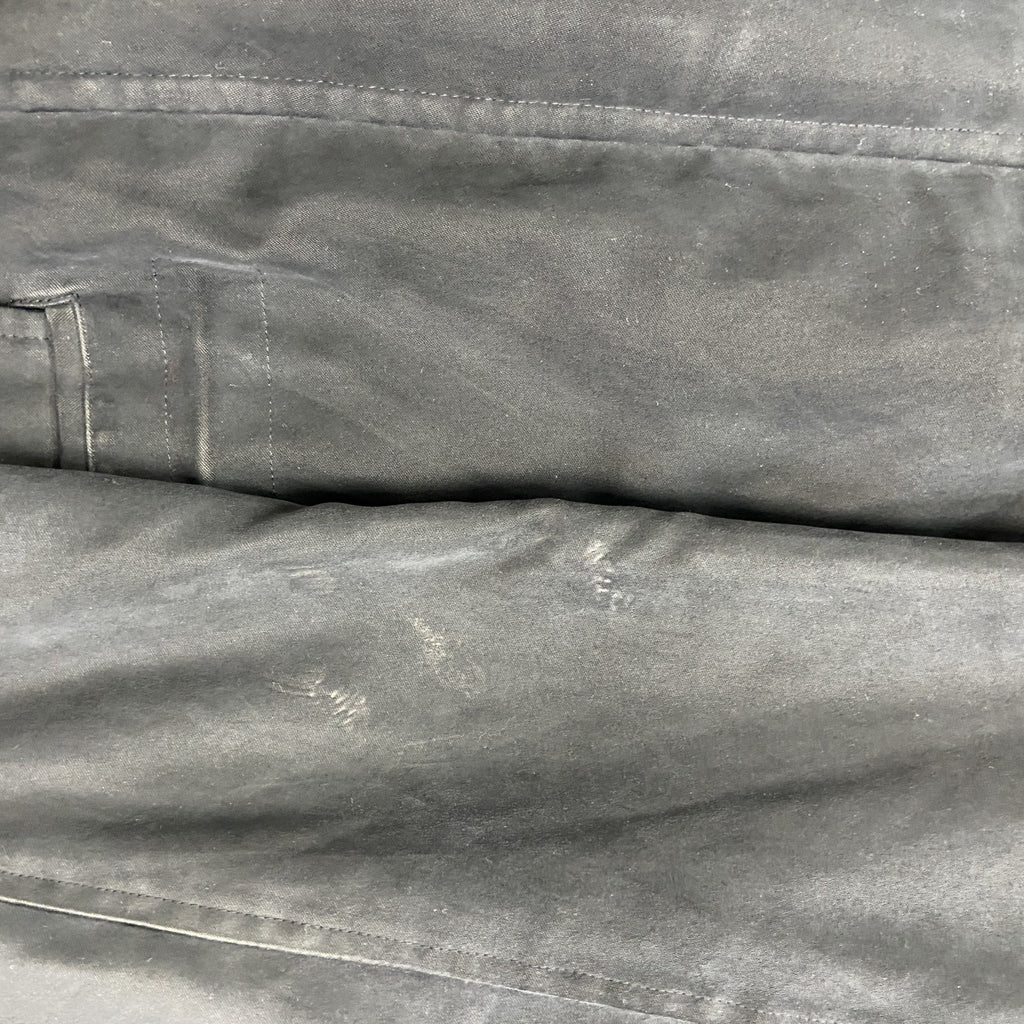 Aquascutum　アクアスキュータム　フルジップジャケット　ハーフコート　紺　ネイビー　Mサイズ　古着