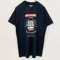 GILDAN　ギルダン　半袖デザインプリントTシャツ　アトランタ　ジョージア州　黒　ブラック　Mサイズ　古着