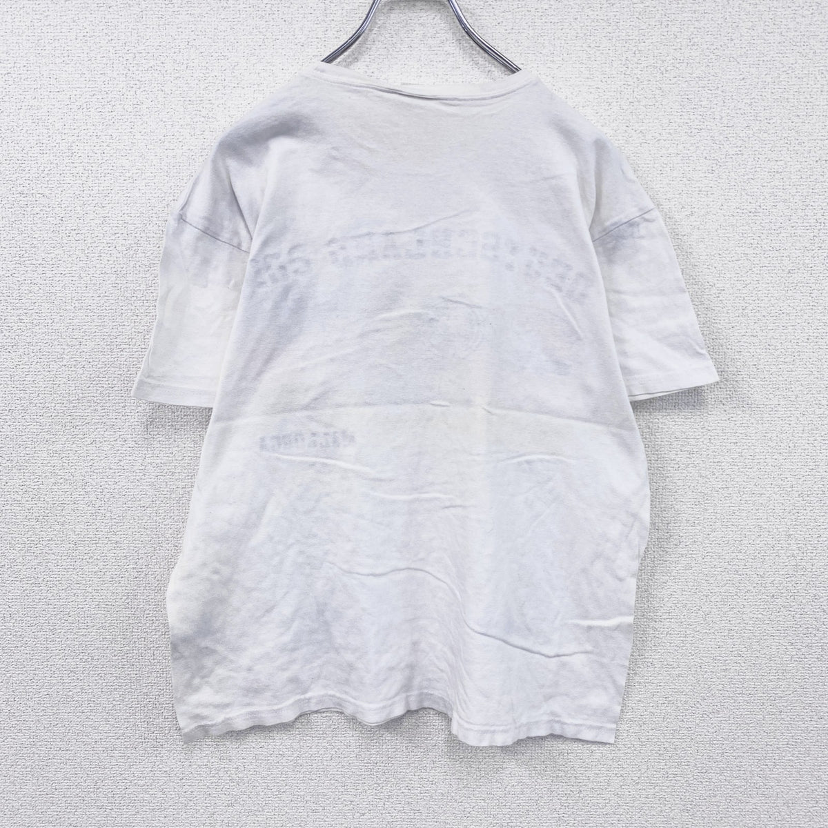 CROSSFIRE　半袖プリントTシャツ　ドイツ代表　サッカー　白　ホワイト　Lサイズ　古着