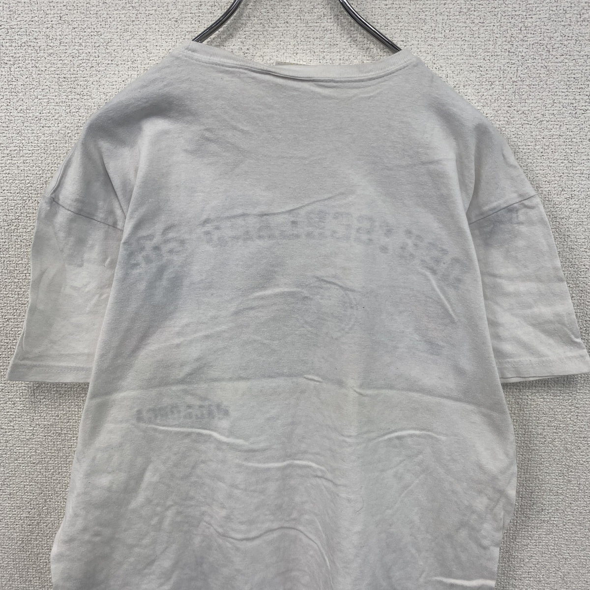 CROSSFIRE　半袖プリントTシャツ　ドイツ代表　サッカー　白　ホワイト　Lサイズ　古着