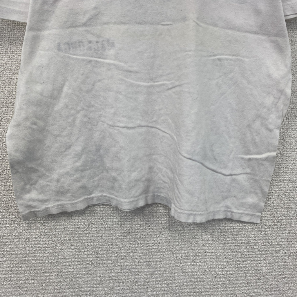 CROSSFIRE　半袖プリントTシャツ　ドイツ代表　サッカー　白　ホワイト　Lサイズ　古着