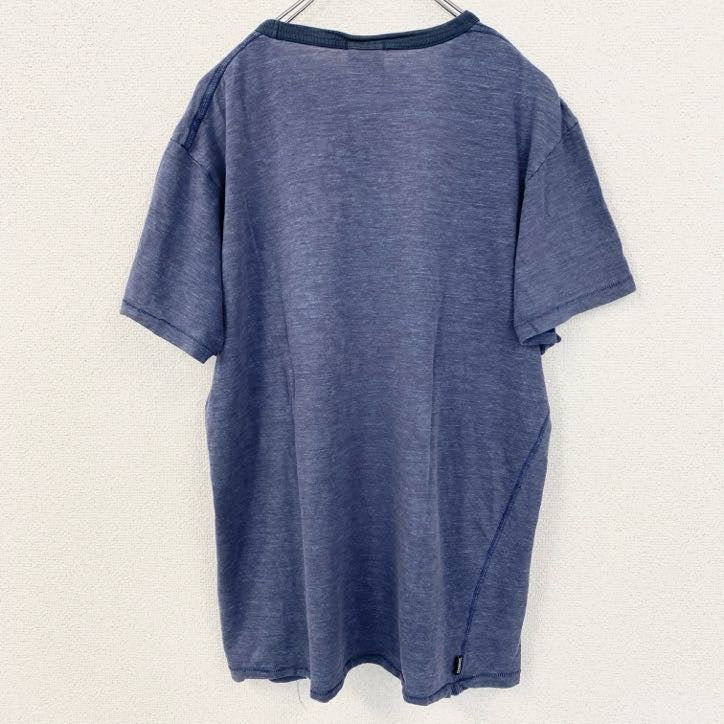 イタリア製　FRANKLIN MARSHALL　半袖プリントTシャツ　スニーカー　靴　ヴィンテージ　2XLサイズ　古着