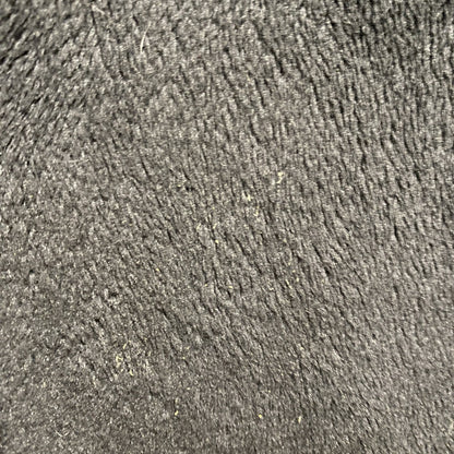 古着 used　FILA SPORT　長袖異素材切替フリースジャケット　ハイネックアウター　ポイント刺繍　黒　ブラック　Mサイズ