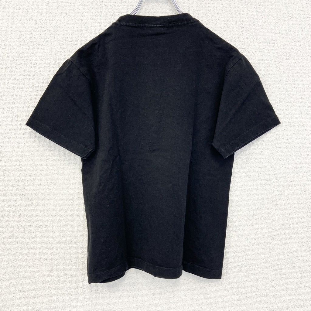 OTHER TEE　半袖プリントTシャツ　オオカミ　バイク　春夏服　ヴィンテージ風　クルーネック　黒　ブラック　Sサイズ　古着