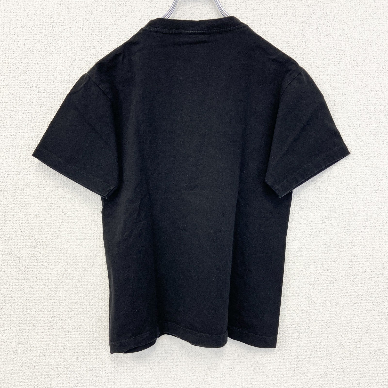 OTHER TEE　半袖プリントTシャツ　オオカミ　バイク　春夏服　ヴィンテージ風　クルーネック　黒　ブラック　Sサイズ　古着