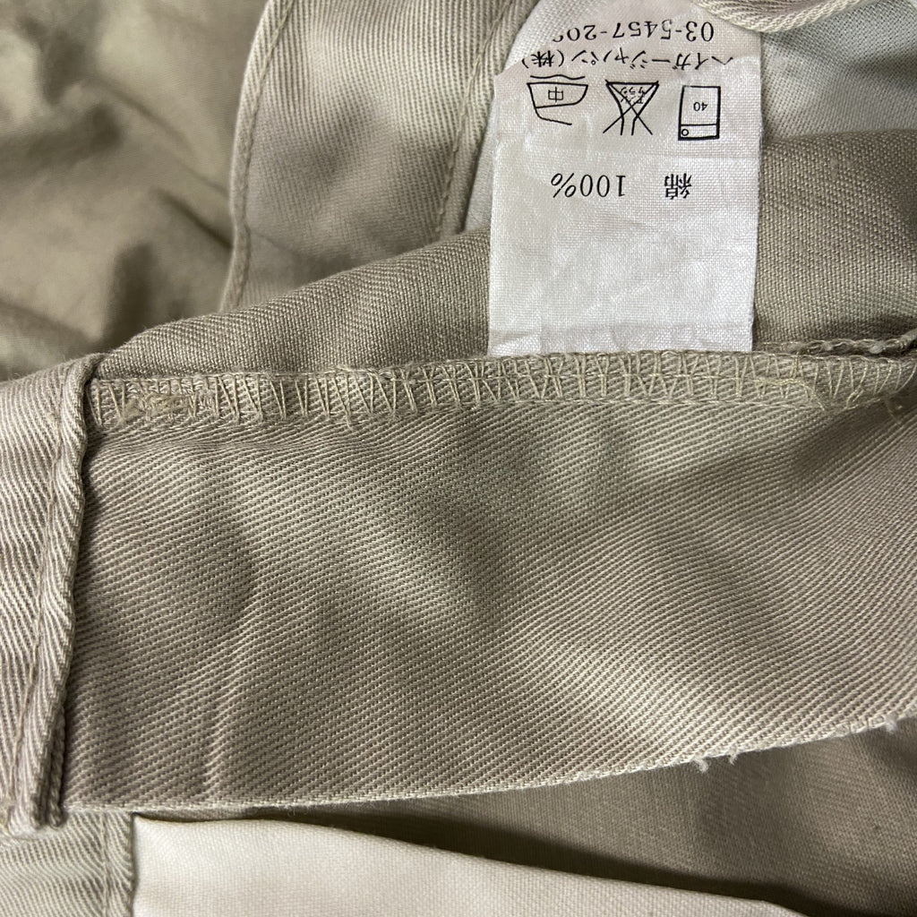 HAGGAR　ハガー　haggar generations　ハーフパンツ/ショートパンツ　ジップフライ　ベージュ メンズ コットン 古着