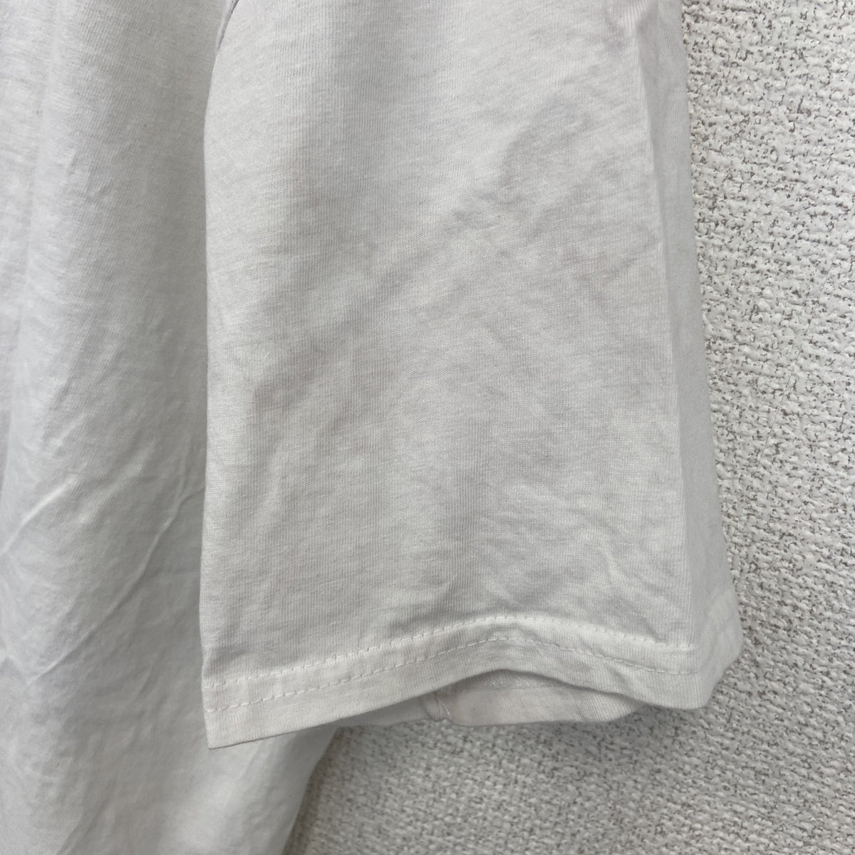 ELEVATE　半袖プリントTシャツ　ペリカン　カジュアルデザイン　春夏服　クルーネック　レトロ　白　ホワイト　Lサイズ　古着
