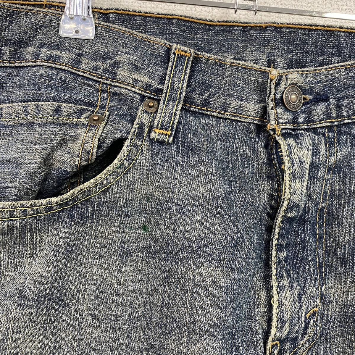 Levi’s　リーバイス　559　デニムパンツ/ジーンズ　ジップフライ　縦落ち　インディゴ　W32サイズ　古着