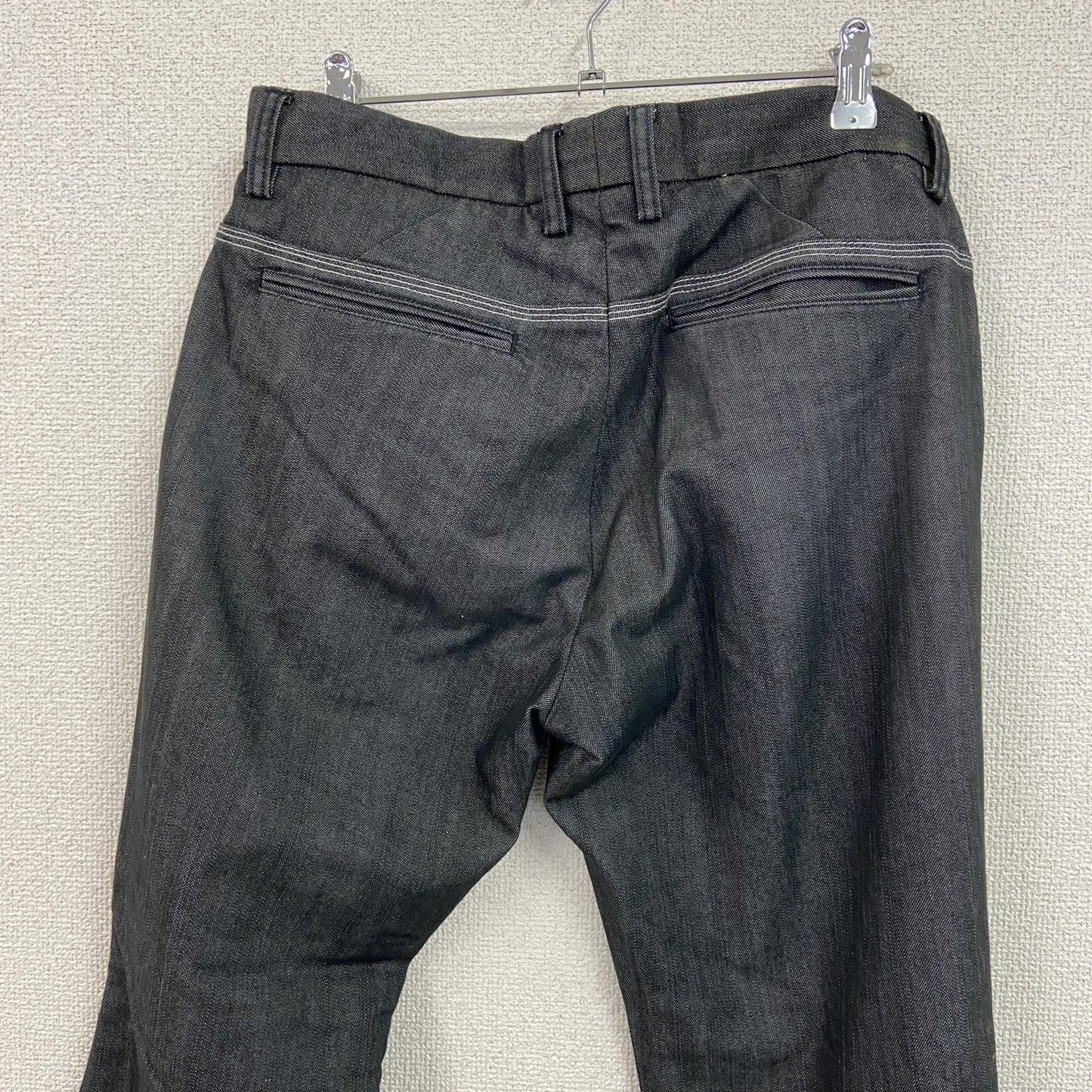 adidas　アディダス　デニムパンツ/ジーンズ　黒　ブラック　82サイズ